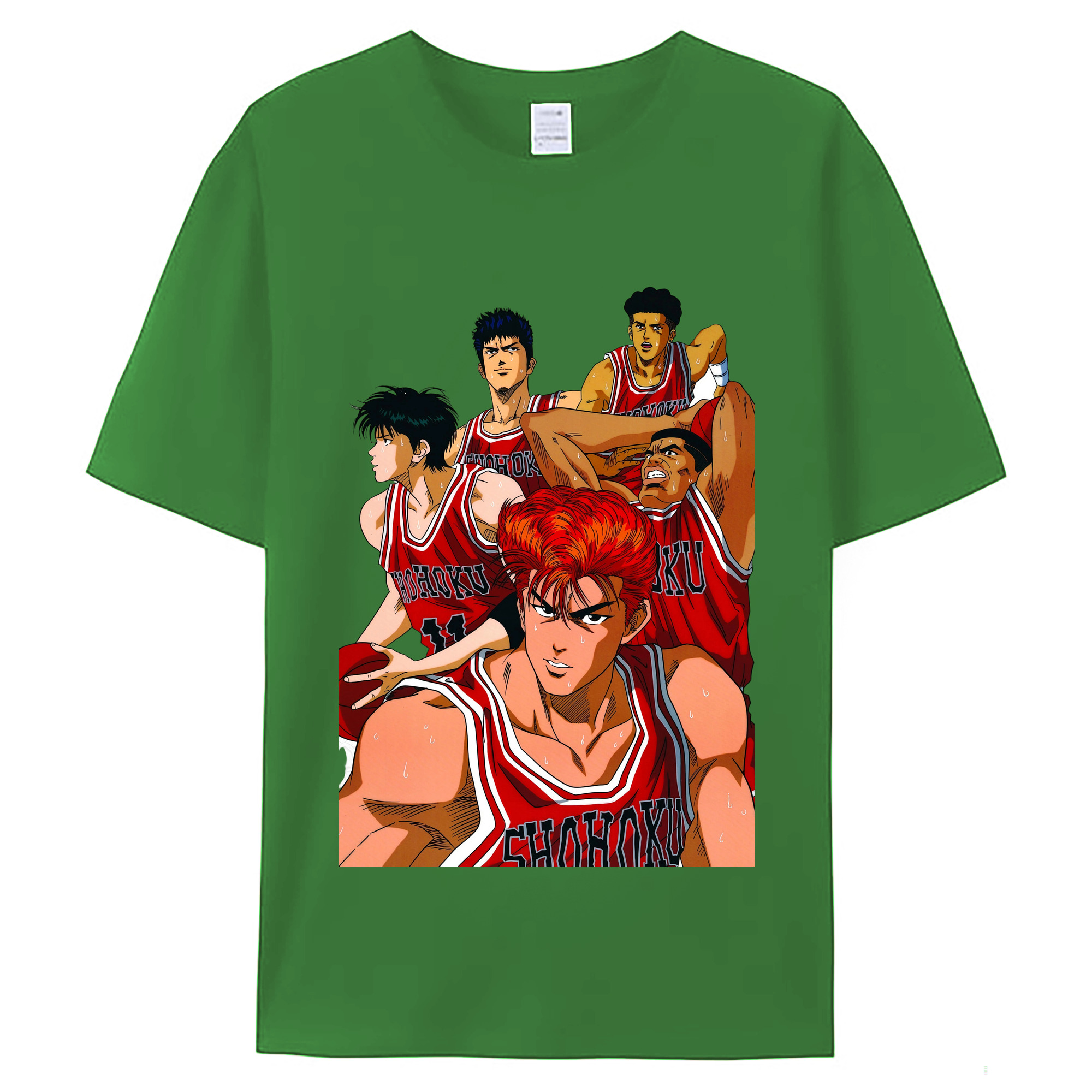 （画像用） SLAM DUNK／スラムダンク レディースカジュアルプリントTシャツ（綿100％）
